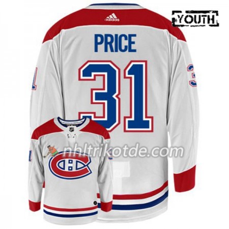 Montreal Canadiens Trikot CAREY PRICE 31 Adidas Weiß Authentic - Kinder